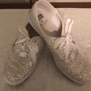 Sparkly Kate spade size 7 keds